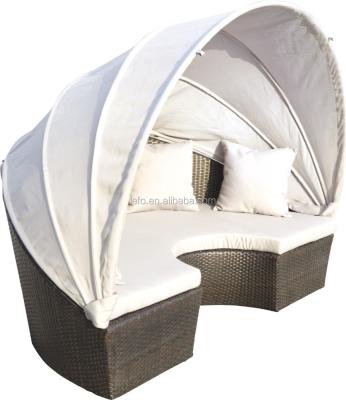 China Traditional sectional daybed with canopy rattan daybed with outdoor canopy daybed canopy for sale