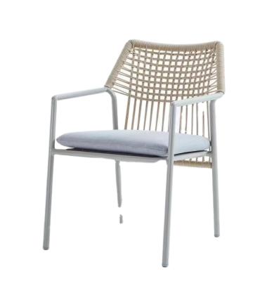 China UV Resistance Outdoor Classic Patio Garden Furniture Wicker Design Dining Armchair for sale