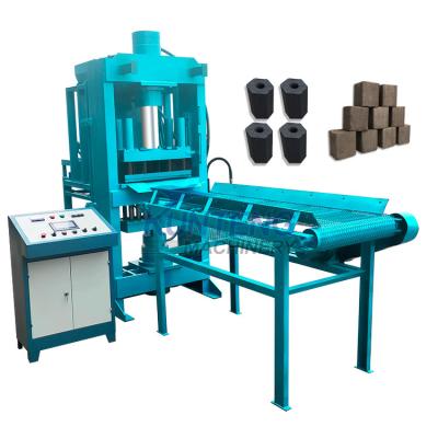 China Factory Industry Directly Supply Carbon Hydraulic Press Machine Smokeless Barbecue Charcoal Briquette Machine for sale