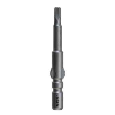 China SGS Source Factory 6mm S2 Material 60mm Head 110mmSingle Industrial Hex Bit Strong Magnetic Electric Screwdriver Bit for sale