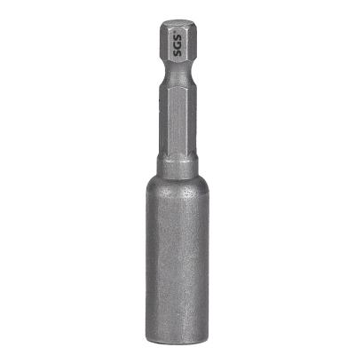 China SGS Source Factory 6.35mm Strong Magnetic Material S2 60mm Hexagon Sandblasting Driver Nut Setter for sale