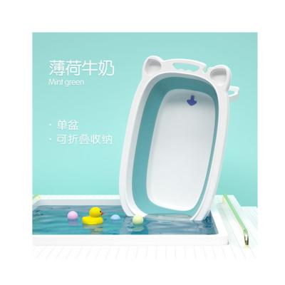 China 2020 SGS Sustainable Test Passed Collapsible Plastic Collapsible Baby Bathtub for sale