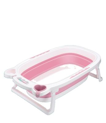 China Viable Portable Collapsible Bathtub Shower Basin Comfort Folding Baby Bathtub for sale