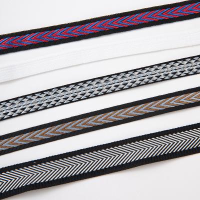 China High Tenacity Polypropylene Nylon Multi Color Woven Polyester Webbing Storage Tape Custom Made For Dog Collar Leash Collar for sale