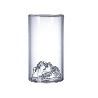 China 380ml Hot Selling Mug Coffee Tea Cup Borosilicate Glass Single Wall Glass Mug for sale