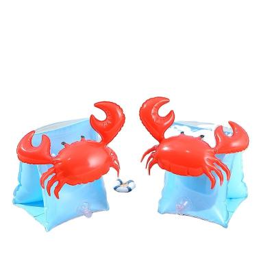 China 2022 Hot Justware PVC Summer Fun Cartoon Animal Shape PVC Inflatable Swimming Arm Ring For Children for sale