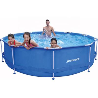 China above ground swimming pools for xpe home rectangular round container swimming pool commercial water with a deck luxury round for sale