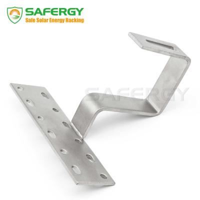 China Pitched Solar Roof Bracket Tile Stainless Steel Hooks Roof Hook For Solar Tile SFG-TRH-ST180 for sale