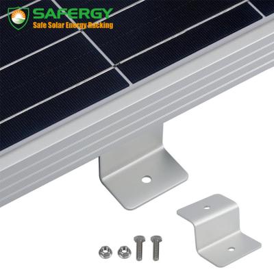 China Wholesale Solar Panel Mounting Metal Clip Bracket Z Shaped Bracket For RV Boat SFG-ZBR-01 for sale