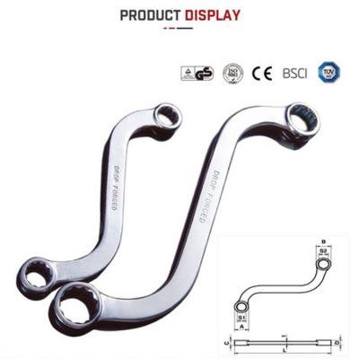 China Factory Unrated Professional Stainless Steel Round S Type Wrench for sale