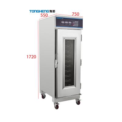 China Snack Plant Cake Muffin Dough Fermentation Cabinet Bread Proofer Machine for sale