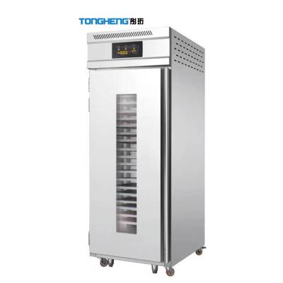 China Snack Factory Hot Sales Overall Foam Bread Dough Proofer Refrigeration Fermentation Cabinet for sale