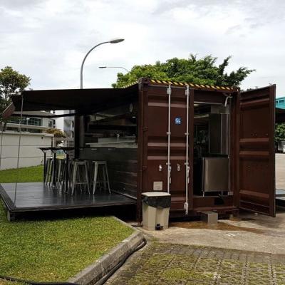 China New Modern Shipping Container Fast Food Restaurant Mobile Restaurant for sale