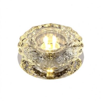 China Outdoor mounted living room projector downlight aisle recessed modern led luxury crystal ceiling lighting lamp for sale