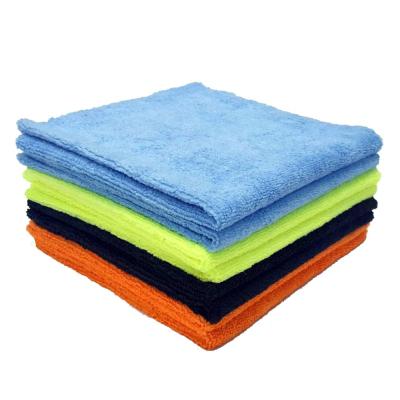 China 40X50 Car Wash Plush Cleaning Microfiber Cloth Edge Less, Microfiber Towel Car Edgeless for sale