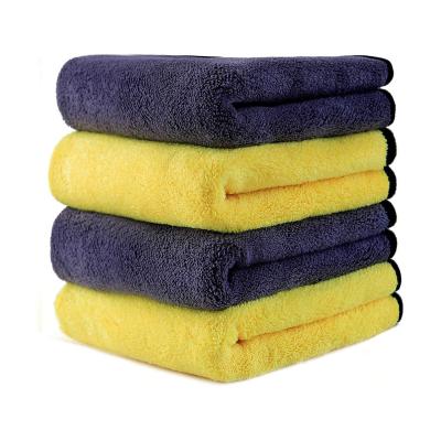 China Universal QUICK DRY Cleaning Cloths Washcloth Bedroom Kitchen Window Car Microfiber Rags Drying Towel for sale