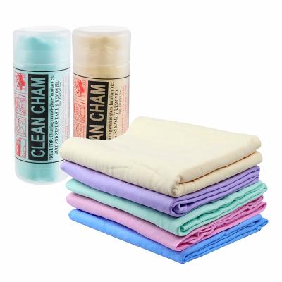 China Viable high quality synthetic microfiber pva chamois cloth cloth drying towel for sale