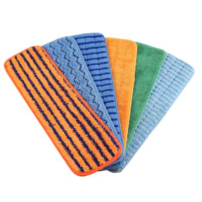 China Microfiber Stocked Cleaning Pad For Mop for sale