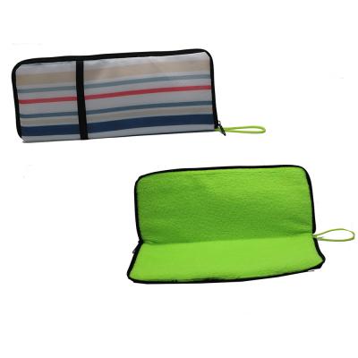 China Sustainable Water Absorption Custom Umbrella Cover With Microfiber Fabric Lining for sale