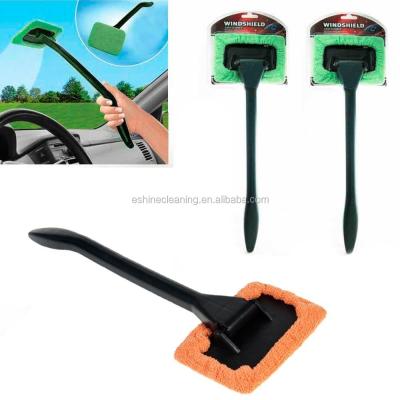 China Sustainable Windshield Glass Window Cleaning Wiper With Microfiber Pad for sale