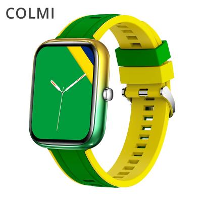 China Touch Screen COLMI P8 BR Tracker Best Fitness Logo Ip Reloj Smartwatch 1.69 Inch 67 Girl Women Men Sport Smart Watch For IOS Android Phone for sale