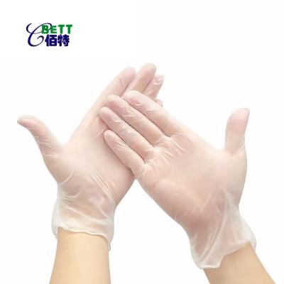 China food & Beverage Packaging& Food Grade Household Disposable Protective Transparent Plastic Powder Free Cleaning Vinyl Gloves PVC Housing Housing Quick Free Gloves for sale