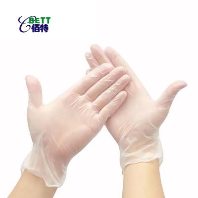 China food & Beverage Packaging& Housing Quick Service Disposable Protector Household Food Grade Powder Free Delivery Vinyl PVC Vinyl Washing Cleaning Gloves for sale