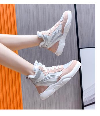 China CUSHIONING ladies sneakers 2021 high top new styles skateboarding sneakers for women women casual shoes for sale