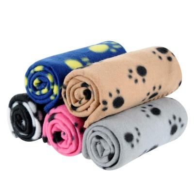 China Colorful Pet Sleep Heating Blanket For Cat Wholesale Soft Warm Pet Dog Balnket Dog Pet Blanket for sale