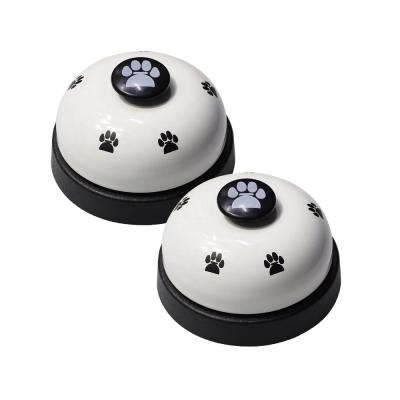 China Amazon Success Dog Ring Feeding Cat Interactive Tool Sustainable Products Pet Bell Training For The Potty for sale