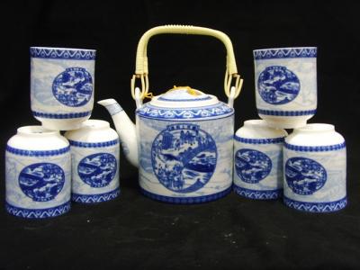 Cina Eco Tea Party ceramico amichevole messo per gli accessori domestici moderni della decorazione delle stoviglie interne in vendita