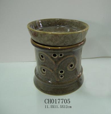 China Fambe die Ceramische Oliebrander, Met de hand gemaakte Wierookbrander verglazen Ceramisch met Hoogste Dekking Te koop