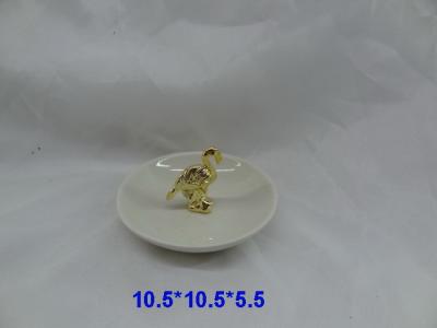 China Schöner Tierporzellan-Ohrring-Schmuck-Halter mit kundengebundenem Entwurf zu verkaufen