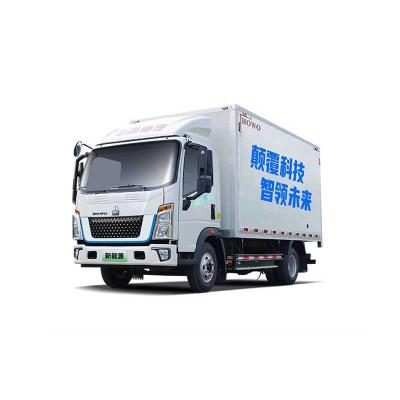 China China National Heavy Duty Truck HOWO Brave 4.5T 4.15-meter Single row Pure Electric Box Type Light Cargo Truck 6 for sale