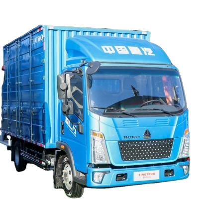 China Wholesale China National Heavy Duty Truck HOWO Heavy Duty Truck 4.5T 4.2m Single row Pure Electric Box Type Light Truck 6 for sale