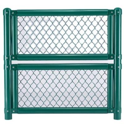 China The grid structure is concise Factory Hebei Football Stadium Excitation Wire Mesh Fencing Chain Link Court Fence for sale