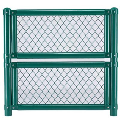 China Grid Structure Is Concise Tennis Courts Chain Link Fence Court Fence With Posts Spike Galvanized Steel for sale