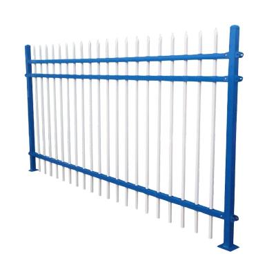 China Customizable Garden Fence Cheap Best Selling Coated Road Turning Zinc Steel Guardrail Durable for sale