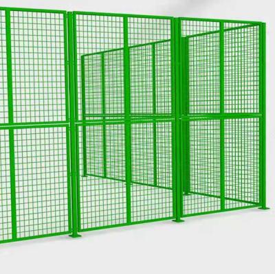 China The grid structure is concise Wire Mesh Warehouse Isolation Separation Fence Guardrail Workshop Isolation Steel Network for sale