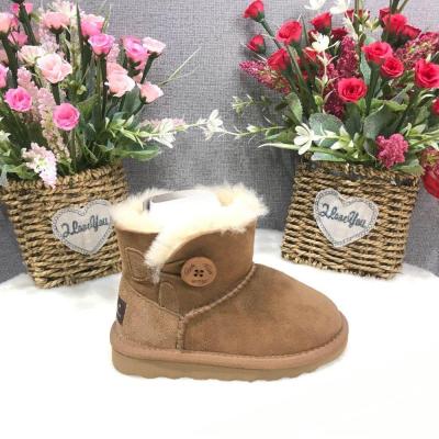 China Insulative Manufacture Good Quality Parent-child Fur Boots Kids Snow Boots Snow Boots For Kids for sale