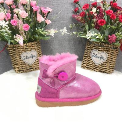 China Insulative Parent-child Fashionable High Quality Fur Boots Kids Snow Boots Snow Boots For Kids for sale