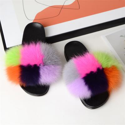 China CUSHIONING China Supplier Fur Slipper With Strap Fur Home Slippers Fur Slippers Heels for sale