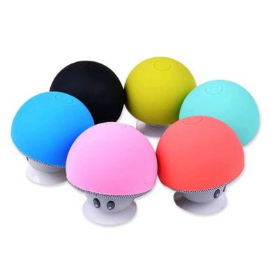 China Small Cartoon Mushroom Waterproof Mini Mushroom Price Phone Function Speaker Audio Waterproof Mini Wireless Bluetooth Speaker for sale