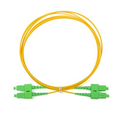 China FTTX Singlemode/Multimode Simplex/Duplex Fiber Optic Patch Cord SC/FC/LC/ST/MTRJ/MU/DIN Connector for sale