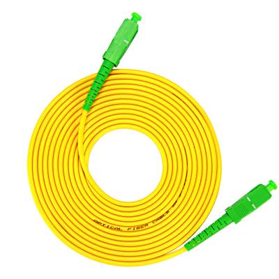 China SC To SC Fiber Optic Cable Jumper Simplex Single-Mode Fiber Patch Attaches For PC8SX03 Communication System for sale