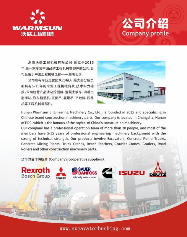 Fournisseur chinois vérifié - Hunan Warmsun Engineering Machinery Co., LTD