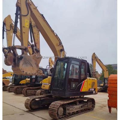 China Gebruikte graafmachine voor landschapsontwerp en landbouwrenovatie met een werkgewicht van 15 ton Te koop