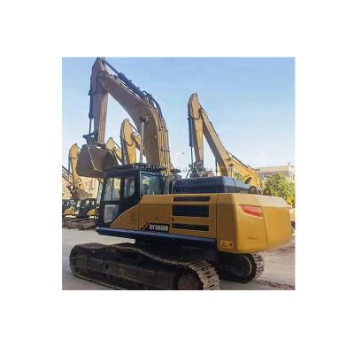 China Gebruikte Crawler Excavator 36t Tweedehands Digger Mining Machine Sany SY365H Jaar 2014 Te koop