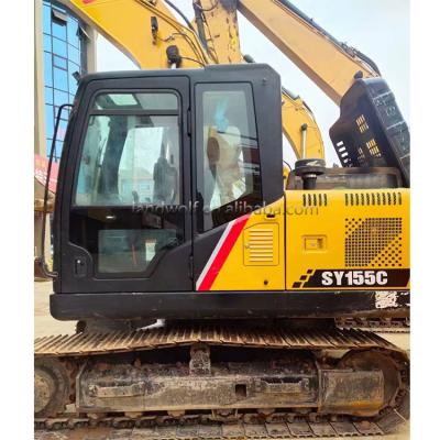 China  Hydraulic Cylinder Used Sany Excavator SY155 for Farmland Renovation in 2018 for sale