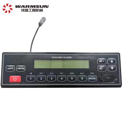 China Original 60197594 Radio MP3 Player With Port For SANY Excavator for sale